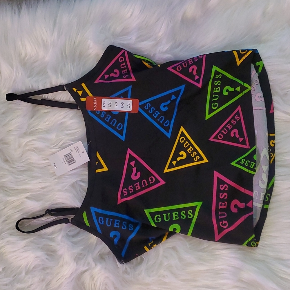 Nwt Guess Dean Tank - Picture 2 of 5